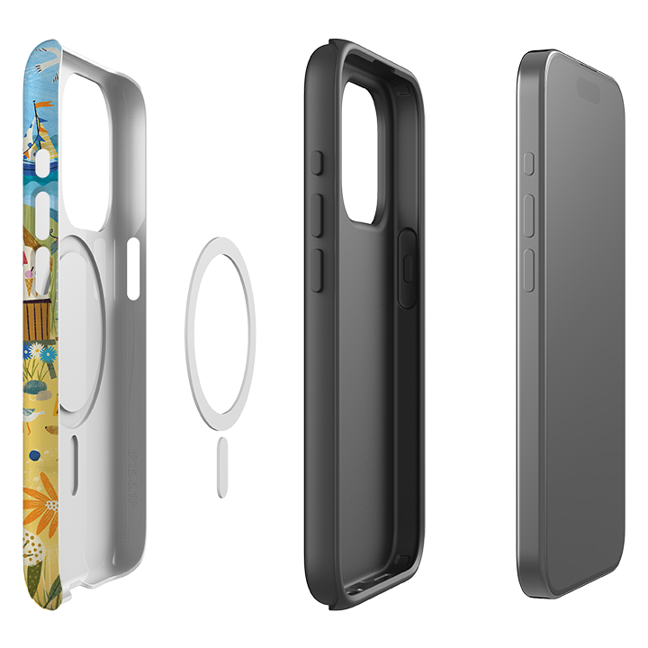 iPhone MagSafe Tough Case - Beachy Days 3 By Ali Brookes