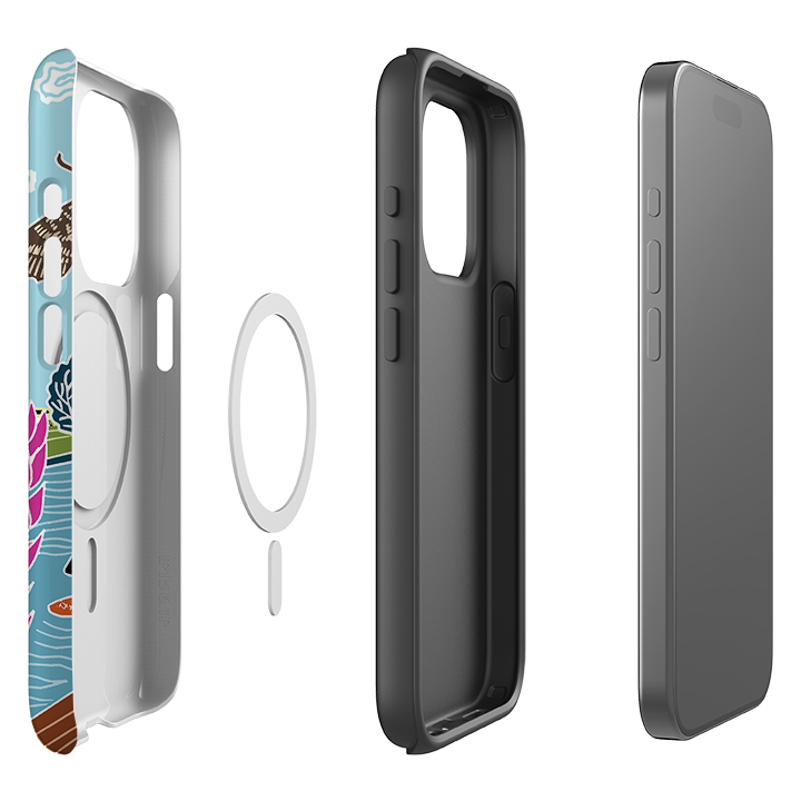 iPhone MagSafe Tough Case -  Bearded Tits By Kate Heiss