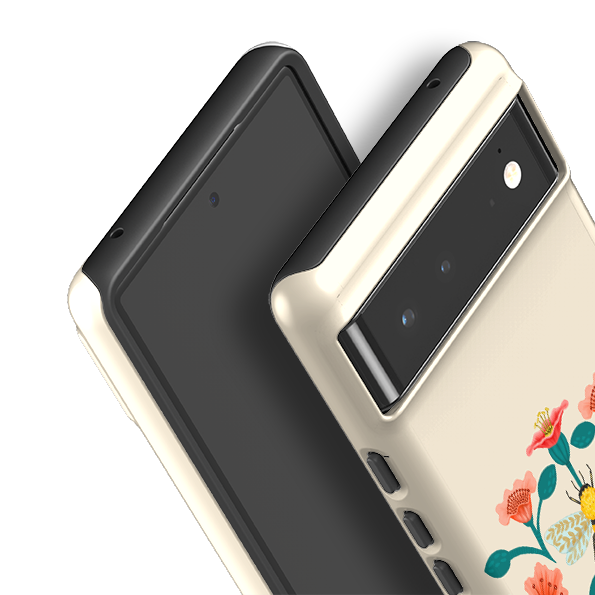 Google Tough Case -  Bee Floral By Nina Pace