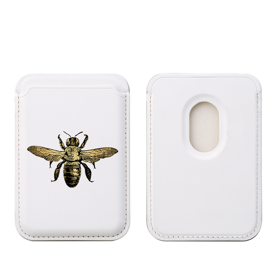 Bee VI MagSafe Wallet- White
