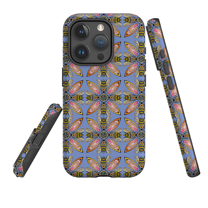 iPhone Tough Case - Bees By Patternistas