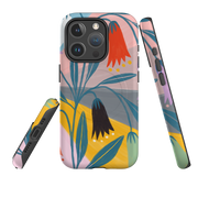 iPhone MagSafe Tough Case - Bell Flowers By Lee Foster Wilson