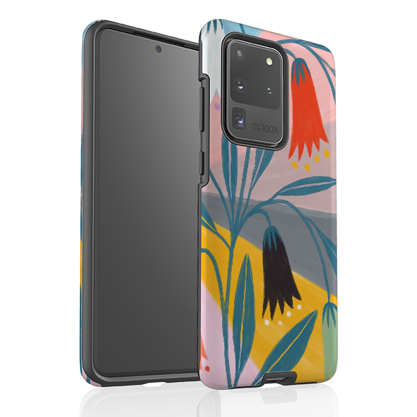 Samsung Tough Case - Bell Flowers By Lee Foster Wilson