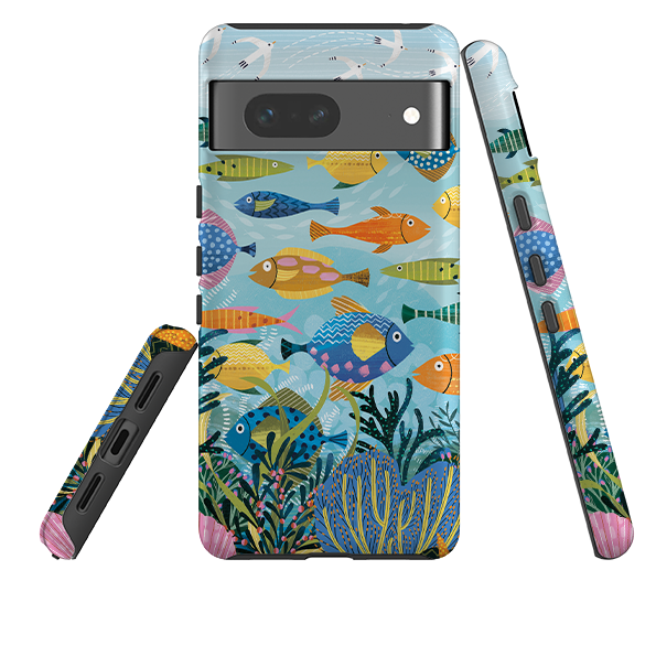 Google Tough  Case - Beneath The Waves I By Ali Brookes