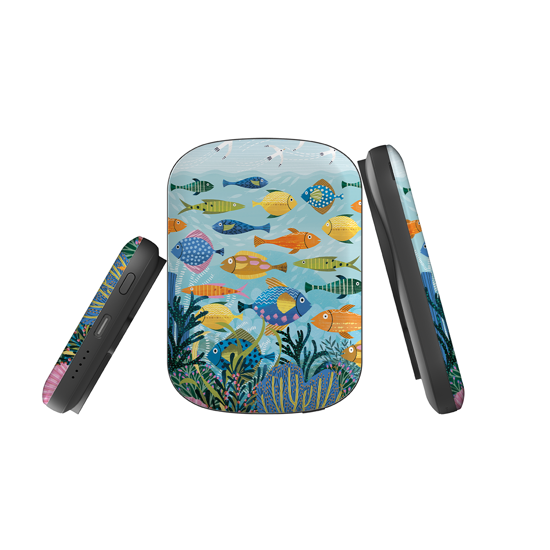 MagSafe Power Bank - Beneath The Waves I By Ali Brookes