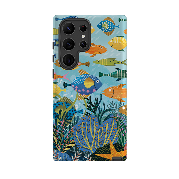 Samsung Tough  Case - Beneath The Waves II By Ali Brookes
