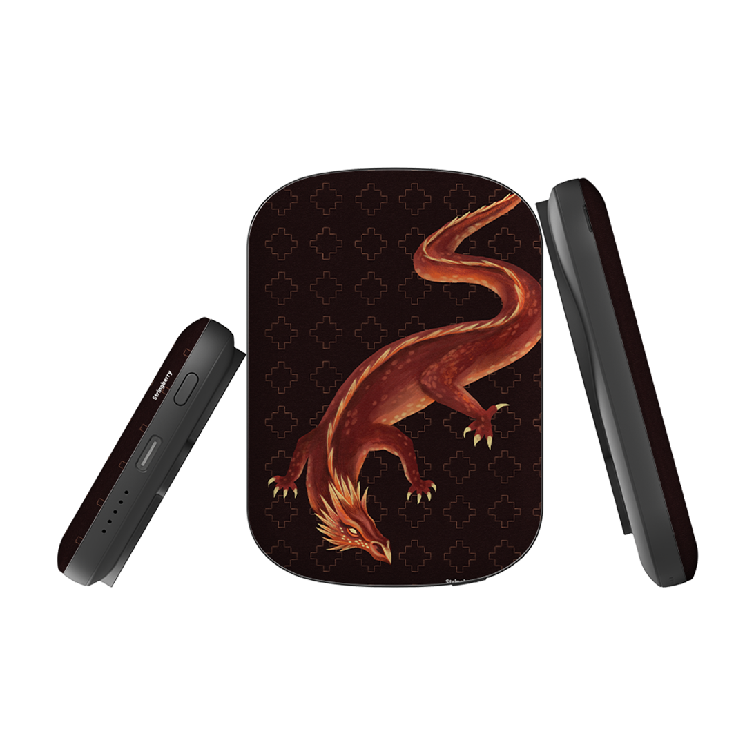 MagSafe Power Bank - Beowulf Dragon By Anna Stead