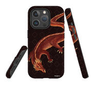 iPhone MagSafe Tough Case - Beowulf Dragon By Anna Stead