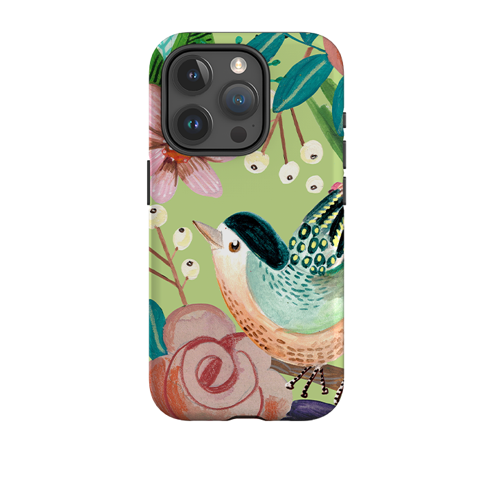 iPhone Tough Case - Bird By Caroline Bonne Muller
