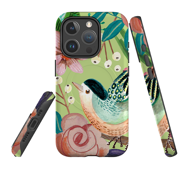 iPhone MagSafe Tough Case -  Bird By Caroline Bonne Muller