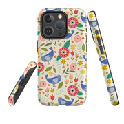 iPhone MagSafe Tough Case -  Bird Pattern I By Suzy Taylor