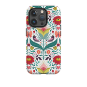 iPhone Tough Case - Bird Pattern IV By Suzy Taylor