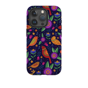 iPhone Tough Case - Bird Pattern VII By Suzy Taylor