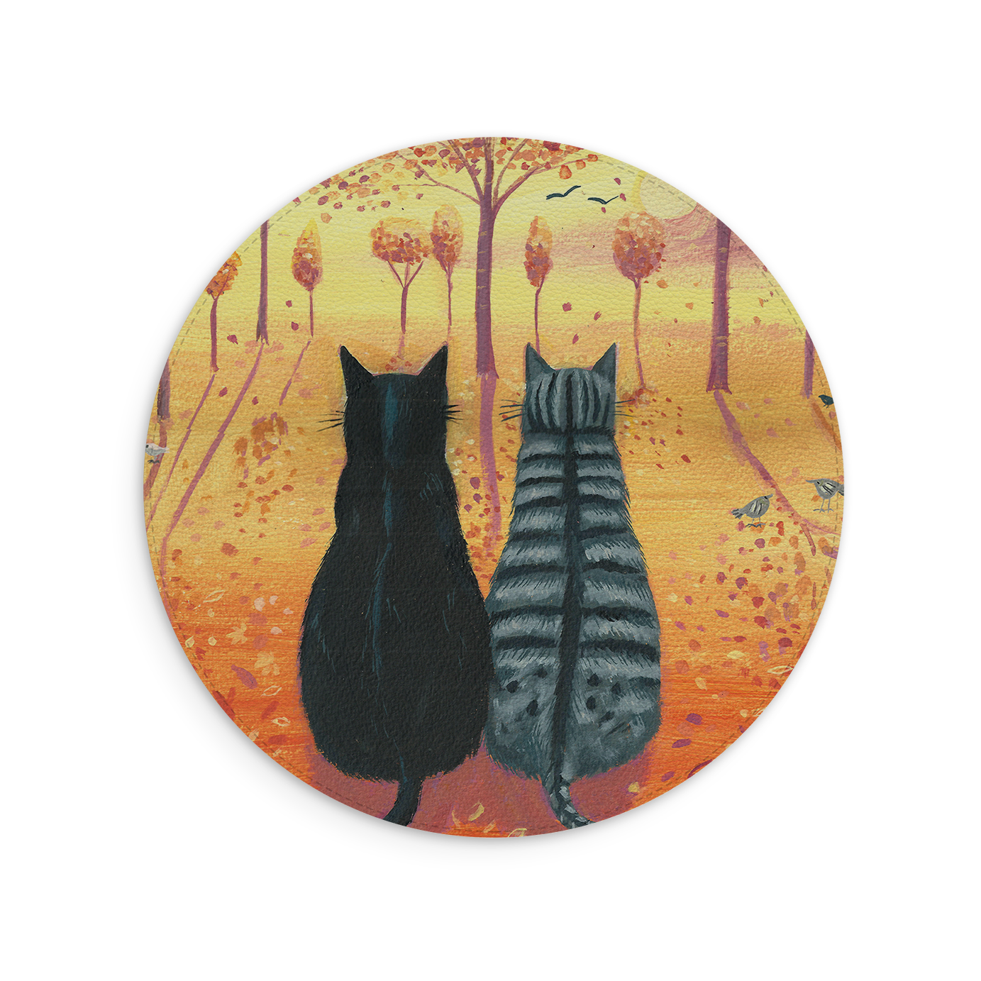 Bird Watching Mouse Mat By Mary Stubberfield