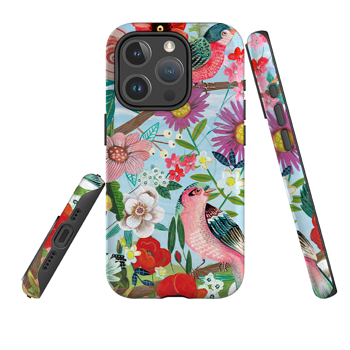 iPhone MagSafe Tough Case -  Birds By Caroline Bonne Muller