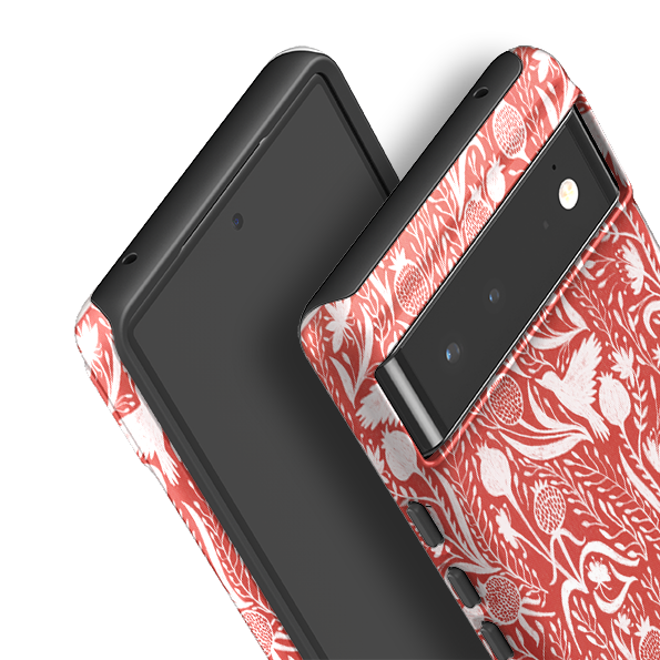 Google Tough Case -  Birds And Pomegranates By Nina Pace