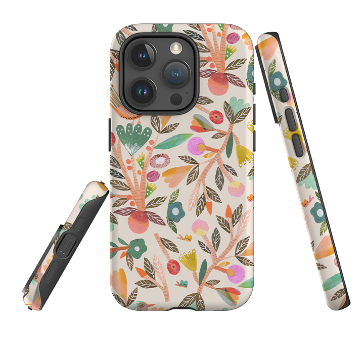 iPhone Tough Case - Birdsong By Gabriela Larios