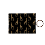 Black Giraffe Card Holder