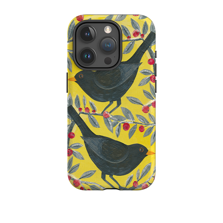 iPhone Tough Case - Blackbird By Tracey English