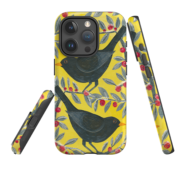 iPhone Tough Case - Blackbird By Tracey English