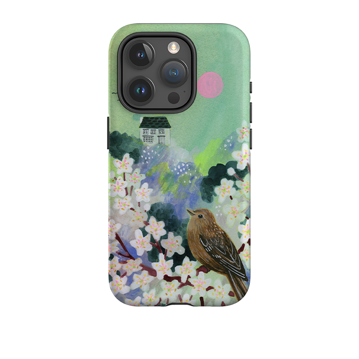iPhone Tough Case - Blackthorn in the Valley By Lee Foster Wilson