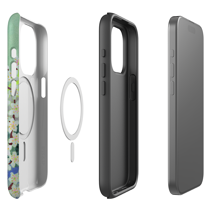 iPhone MagSafe Tough Case - Blackthorn in the Valley By Lee Foster Wilson