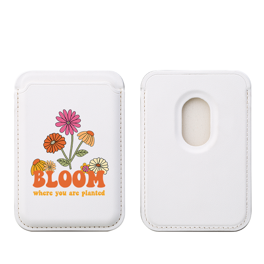 Bloom MagSafe Wallet- White