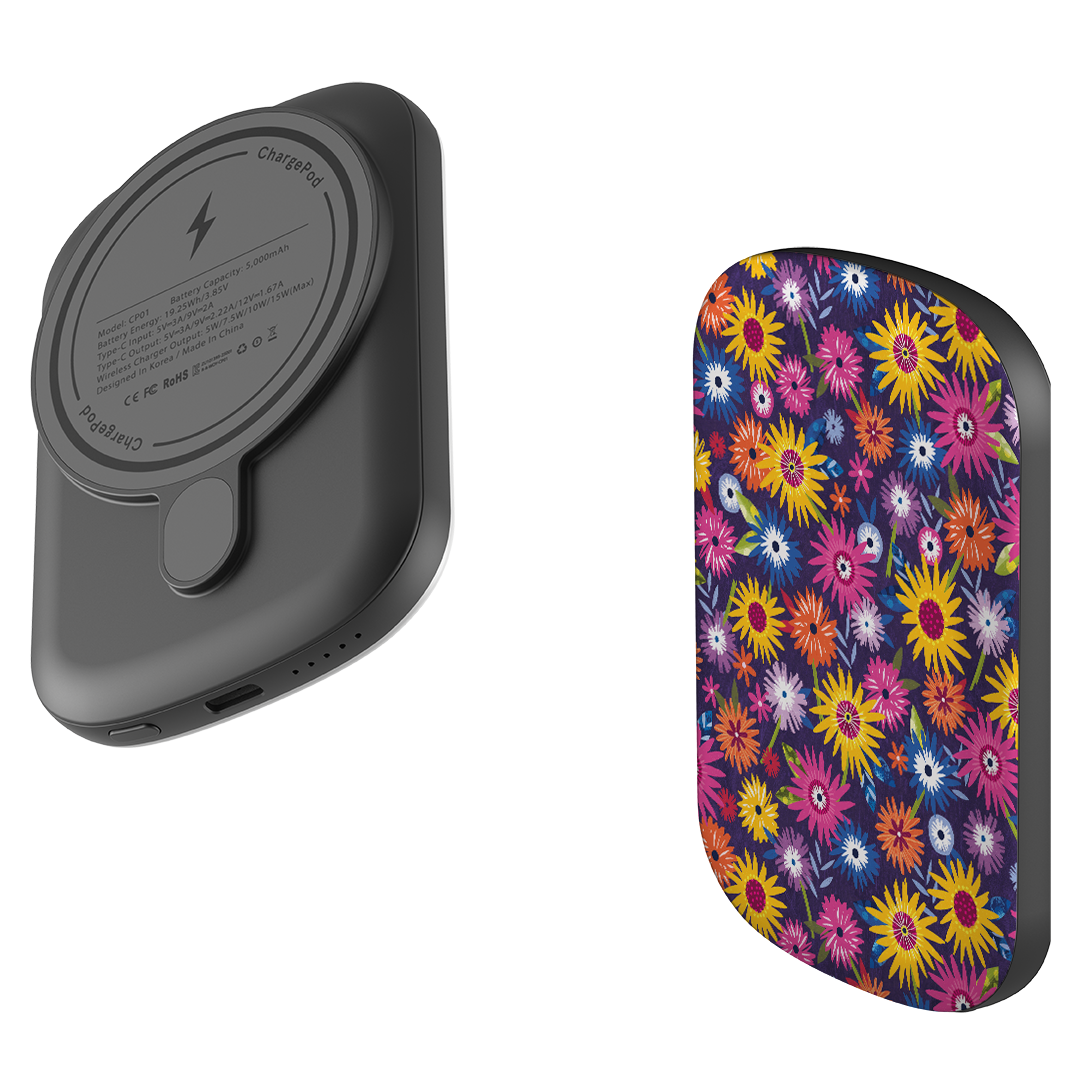 MagSafe Power Bank - Blooms II By Ali Brookes