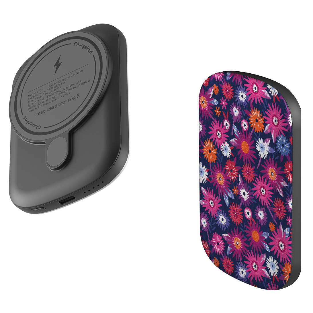 MagSafe Power Bank - Blooms III By Ali Brookes