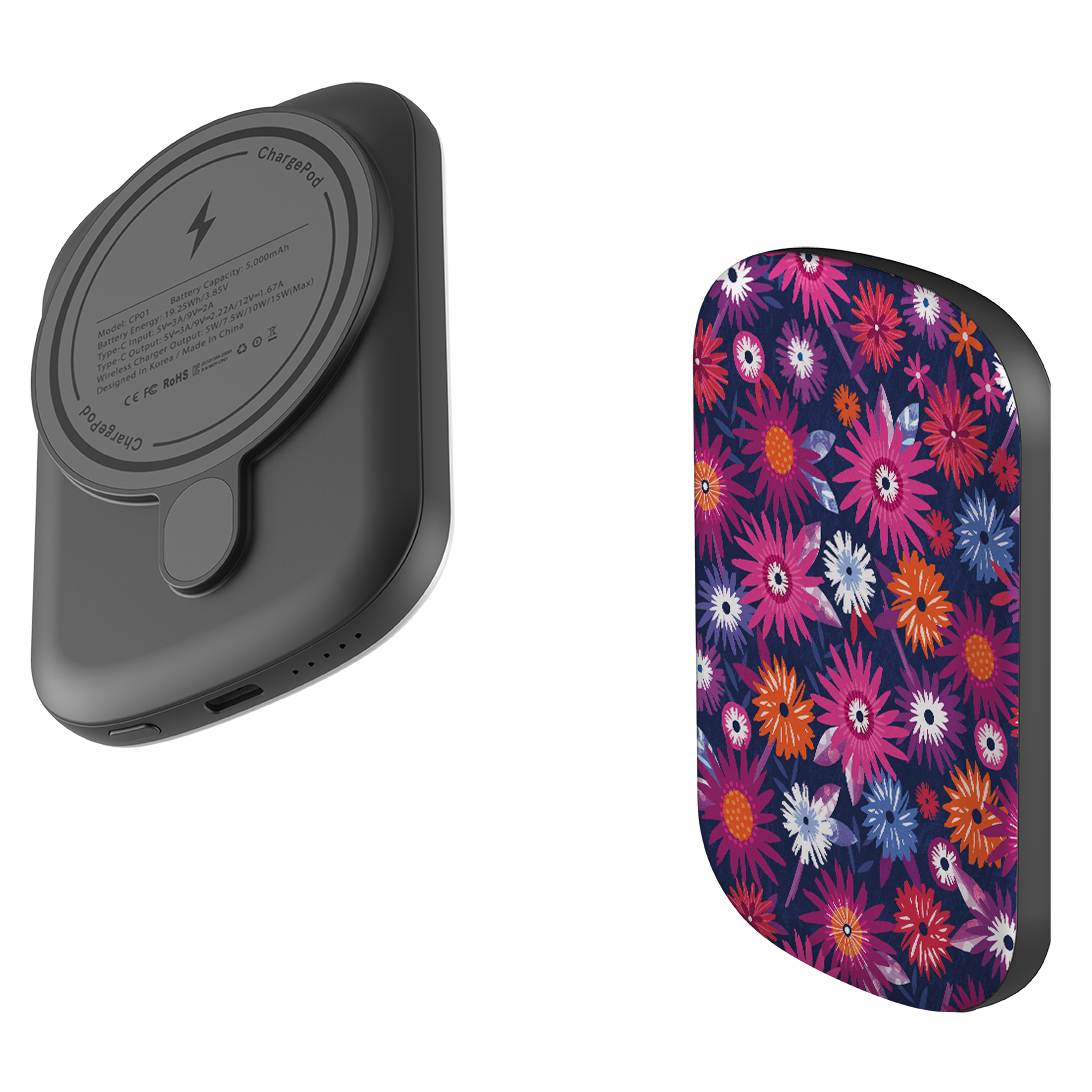 MagSafe Power Bank - Blooms IV By Ali Brookes