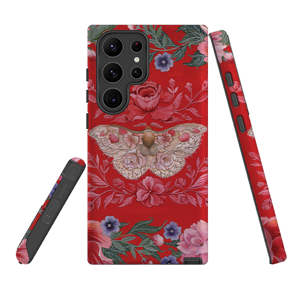 Samsung Tough Case - Blossom Moth By Maria Matos