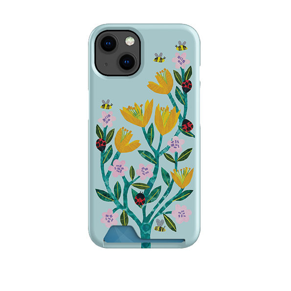 Blossom and Ladybirds By Tracey English Case and Card Case