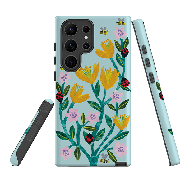 Samsung Tough Case - Blossom and Ladybirds By Tracey English