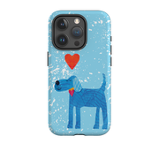 iPhone Tough Case - Blue Dog By Tracey English