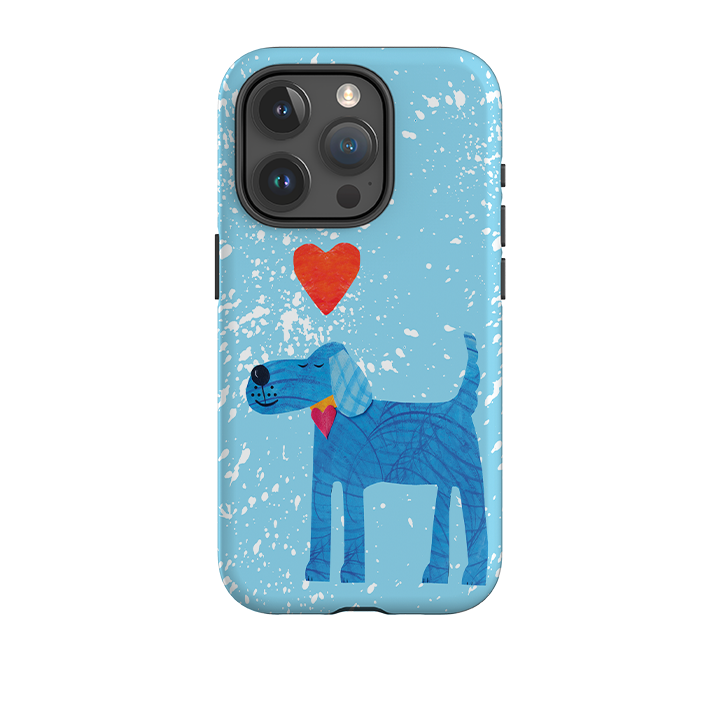 iPhone Tough Case - Blue Dog By Tracey English