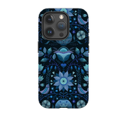 iPhone Tough Case - Blue Folk By Suzy Taylor