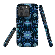 iPhone MagSafe Tough Case -  Blue Folk By Suzy Taylor