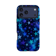 iPhone Tough Case - Blue Galaxy Star