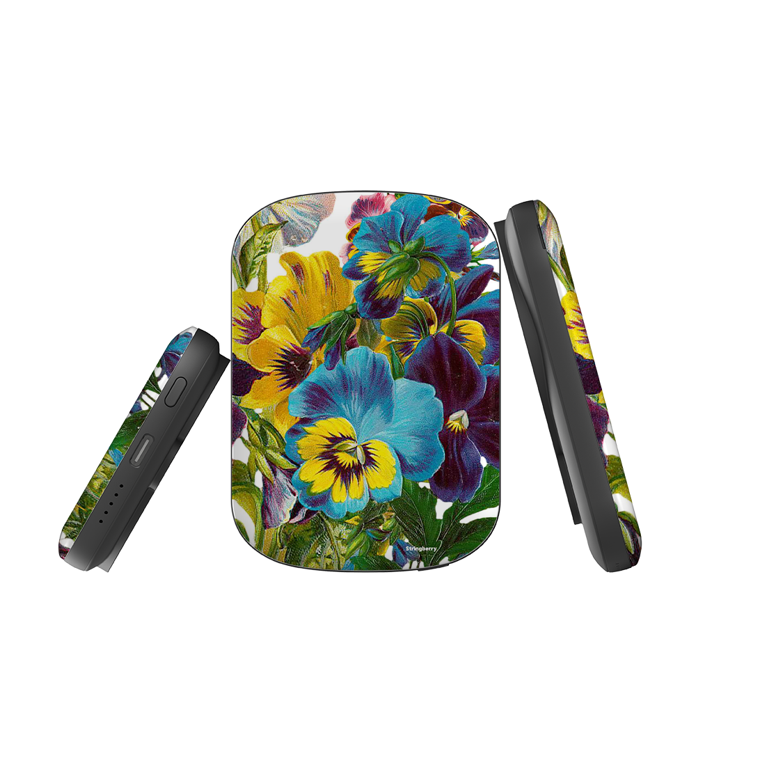 MagSafe Power Bank - Blue Garden