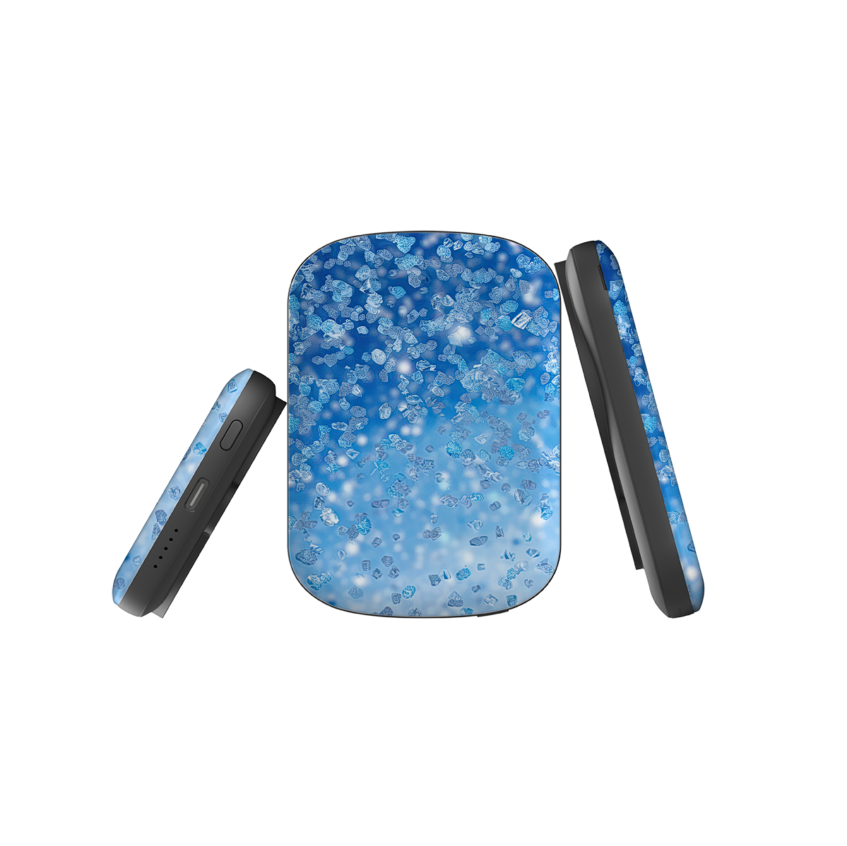 MagSafe Power Bank - Blue Glitter