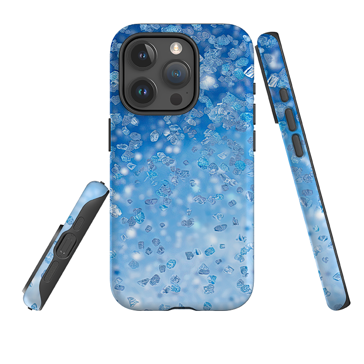 iPhone Case - Blue Glitter (case does not glitter)