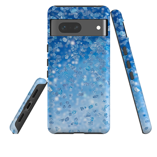Google Tough Case - Blue Glitter