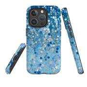 iPhone MagSafe Tough Case - Blue Glitter II (Case does not glitter)