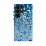 Samsung Tough Case - Blue Glitter II (Case Does Not Glitter)