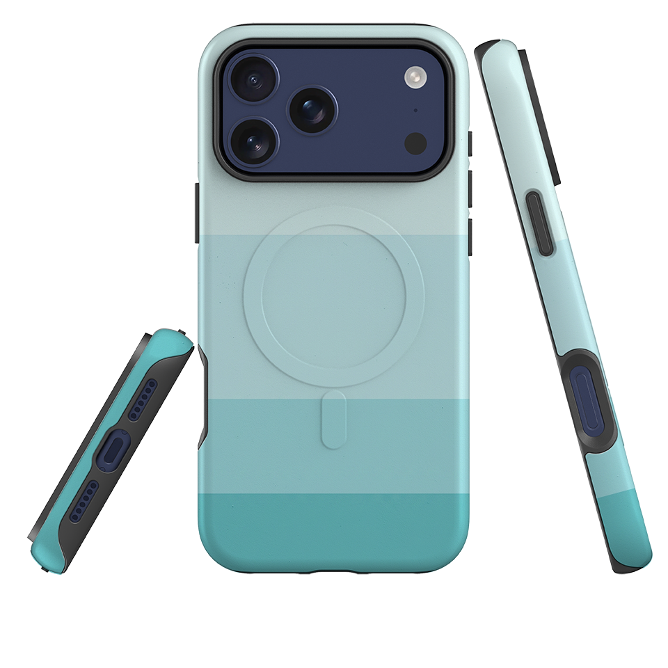 iPhone MagSafe Tough Case - Blue Gradient