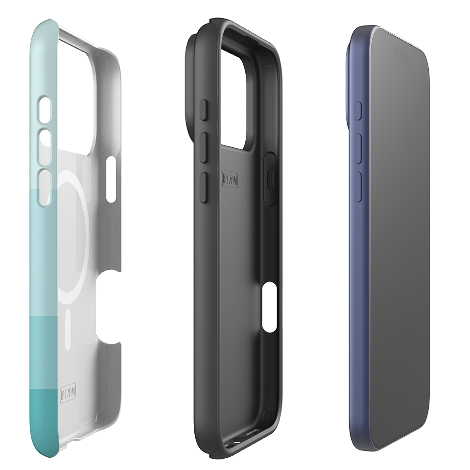 iPhone MagSafe Tough Case - Blue Gradient