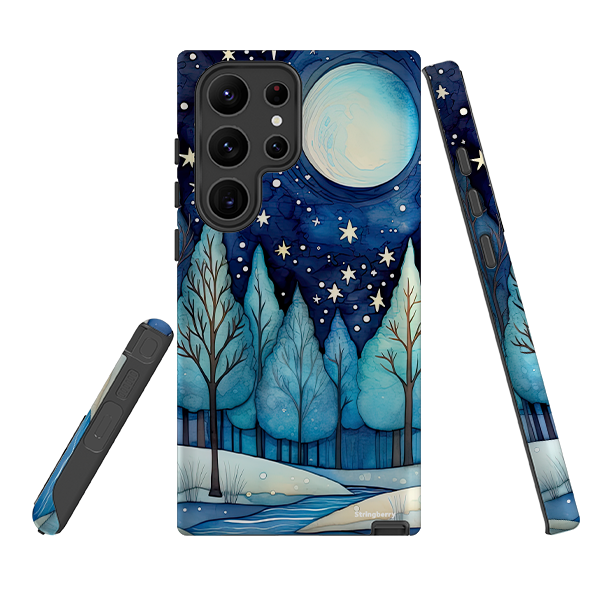 Samsung Tough Case - Blue Ice Canal