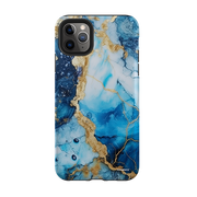 iPhone Tough Case - Blue Marbs