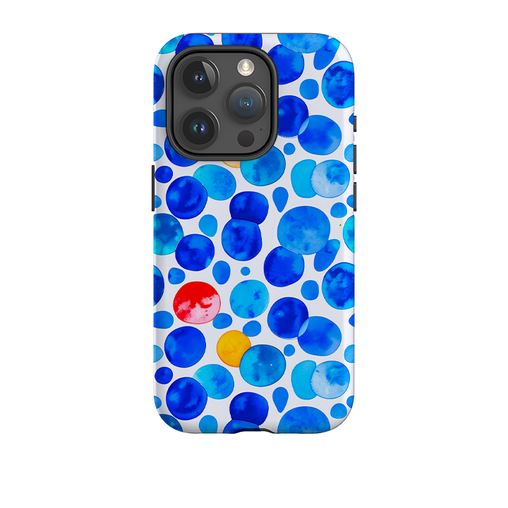 iPhone Case - Blue Moon Polka