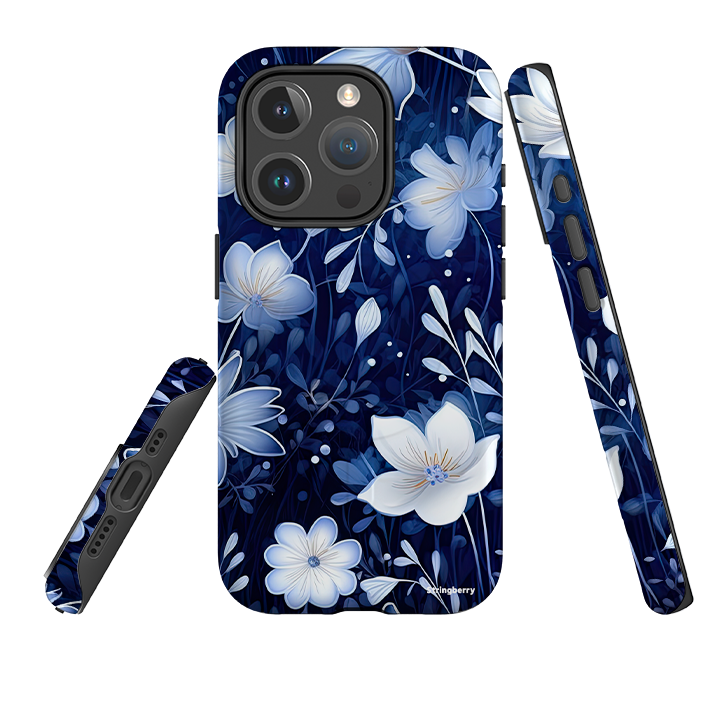iPhone MagSafe Tough Case -  Blue Nutberry